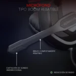 Redragon ARES H120 Gaming Headset – Black & Red Design - Image 4