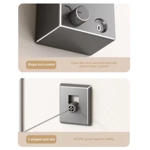 Stainless Steel Retractable Clothesline – Space-Saving Pull-Out Drying Rack for Home. - Image 7