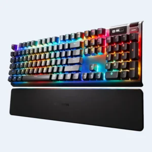 SteelSeries Apex Pro Adjustable Mechanical Switch Keyboard for Gaming