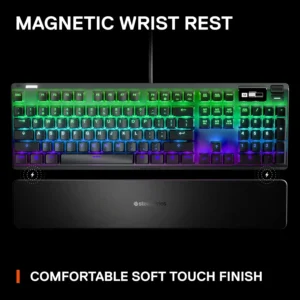SteelSeries Apex Pro Adjustable Mechanical Switch Keyboard for Gaming - Image 9