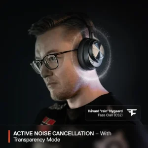 SteelSeries Nova 5: Premium Wireless Gaming Audio in Black - Image 2