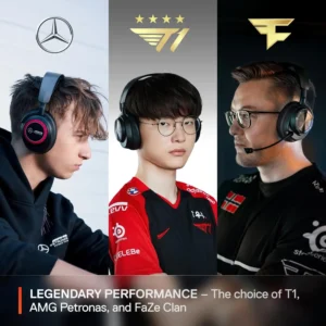 SteelSeries Nova 5: Premium Wireless Gaming Audio in Black - Image 3