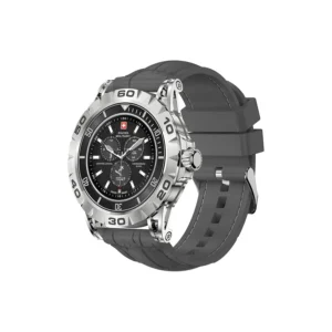 Swiss Military Dom 2 Combo – Bold Gray Smartwatch & Wireless Earbuds - Image 2