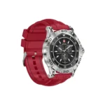 Swiss Military Dom 2 Combo – Bold Red Smartwatch & Wireless Earbuds - Image 2