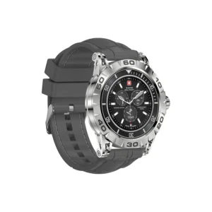 Swiss Military Dom 2 Combo – Bold Gray Smartwatch & Wireless Earbuds - Image 5