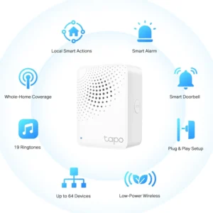 TP-LINK Tapo Central Hub – Smart Home Brain with Chime - Image 6