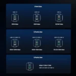 UGREEN 3-Port Robot Charger – 65W GaN USB-C Fast Charging Adapter - Image 4