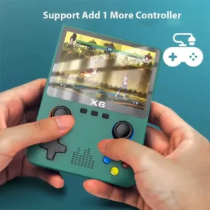 X6 Handheld Console – 3.5" IPS, Dual Joysticks, 11 Emulators – Ideal for GBA & Kids' Gifts - Image 5