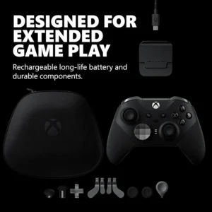 Xbox Elite Series 2 – Pro-Level Wireless Controller Bundle - Image 6