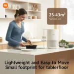 Xiaomi Smart Air Purifier 4 Compact – White, Powerful & Portable - Image 3