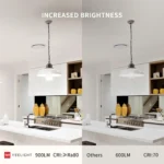 Yeelight W3 Smart LED Bulb – RGB Color Changing Light - Image 3