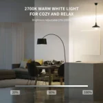 Yeelight W3 Smart LED Bulb – RGB Color Changing Light - Image 5