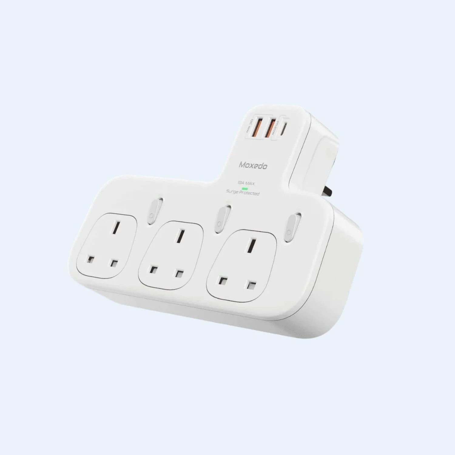 Moxedo Multi-Plug+ Power Extension Adapter Moxedo Multi-Plug+ Power Extension Adapter
