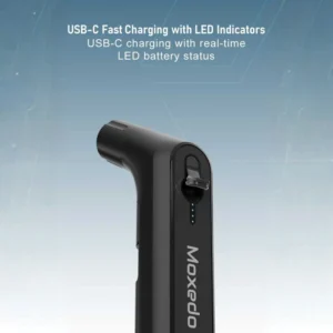 Moxedo JetStream Portable Electric Bidet Sprayer - Black - Image 4