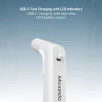 Moxedo JetStreamand Portable Electric Bidet Sprayer - White - Image 4