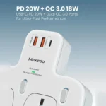 Moxedo Multi-Plug And Power Extension Adapter - Image 3