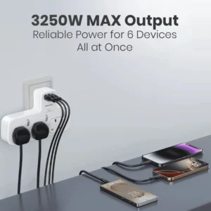 Moxedo Multi-Plug And Power Extension Adapter - Image 5