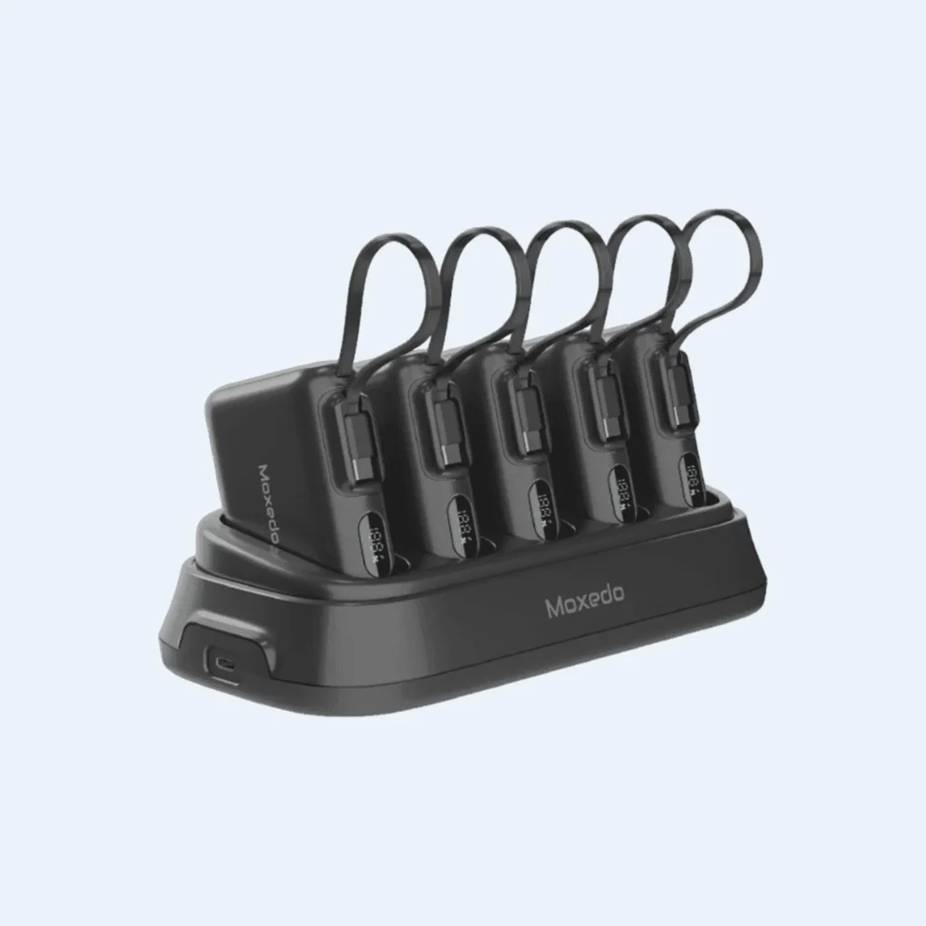 Moxedo Combo 5x 10,000 mAh Power Bank
