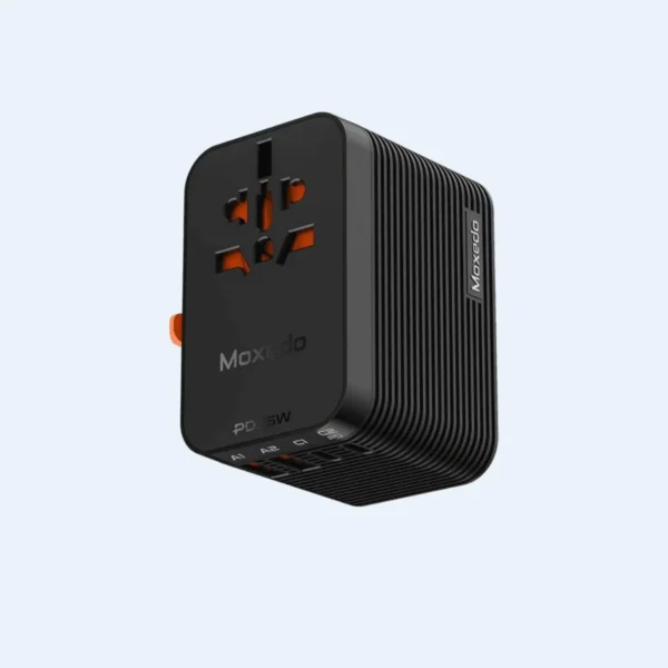 Moxedo Universal- Plug + 35W GaN Travel Adapter