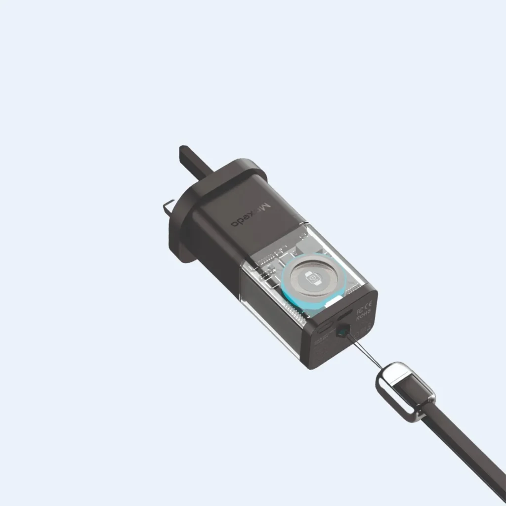 Moxedo 4 in 1 20W PD GaN Charger and Power Bank