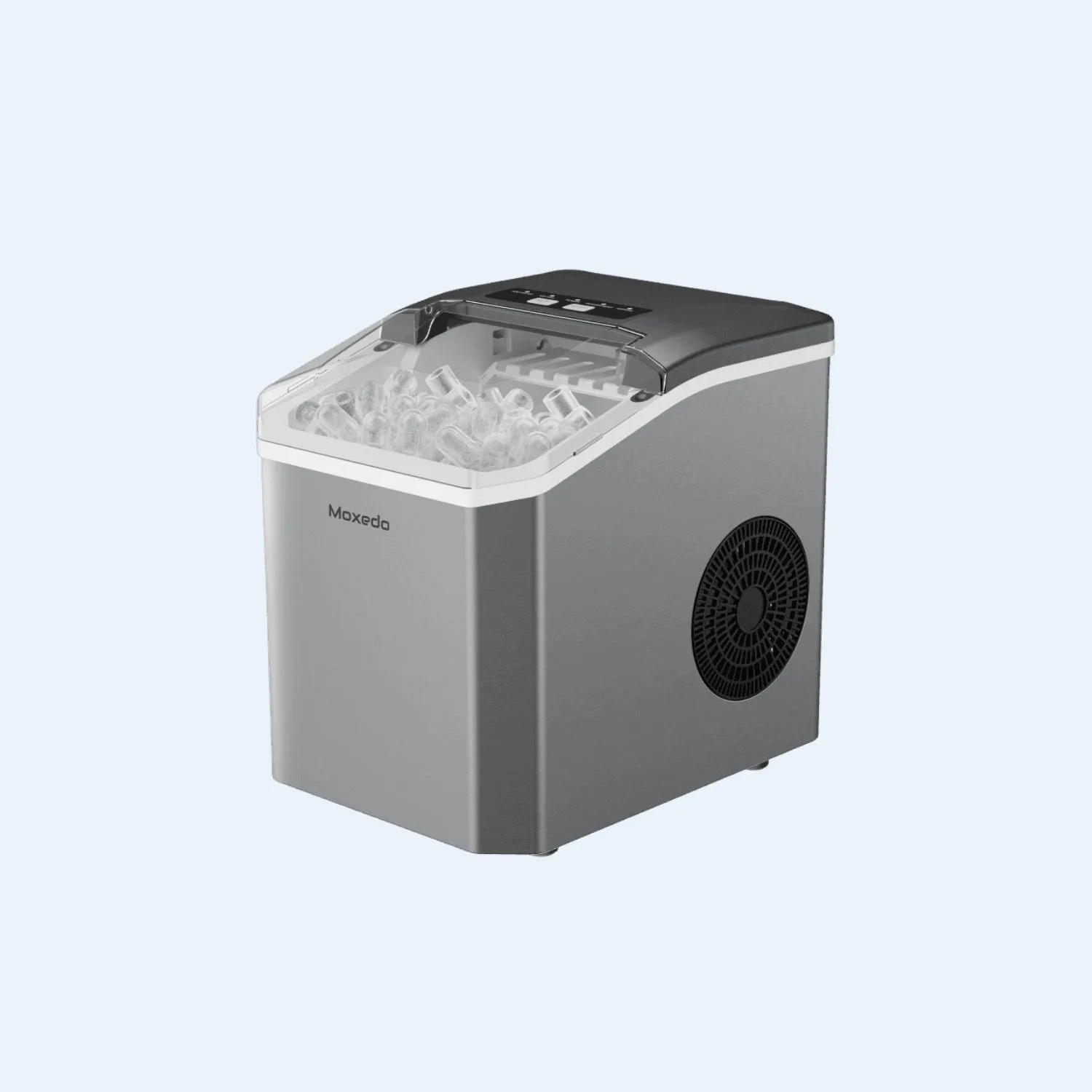 moxedo-electric-countertop-automatic-ice-make-machine Moxedo Electric Countertop Automatic Ice Maker Machine