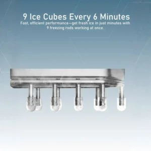 Moxedo Electric Countertop Automatic Ice Maker Machine - Image 2