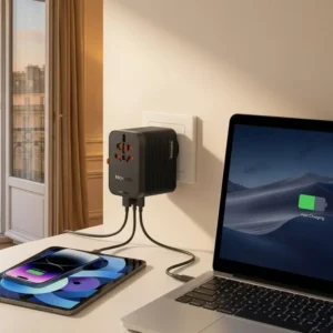 Moxedo Universal- Plug + 35W GaN Travel Adapter - Image 2