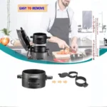 RAF Sandwich Toaster Burger Maker - Image 6