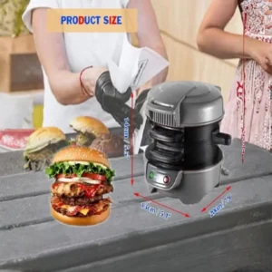 RAF Sandwich Toaster Burger Maker - Image 2