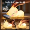 Sleepy Cat Silicone Night Light with Yellow Glow - Image 4