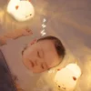 Rechargeable Silicone Cat Night Light with 7 Colours - Image 6