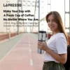 LePresso Portable Coffee Grinder & Maker with 250ml Mug