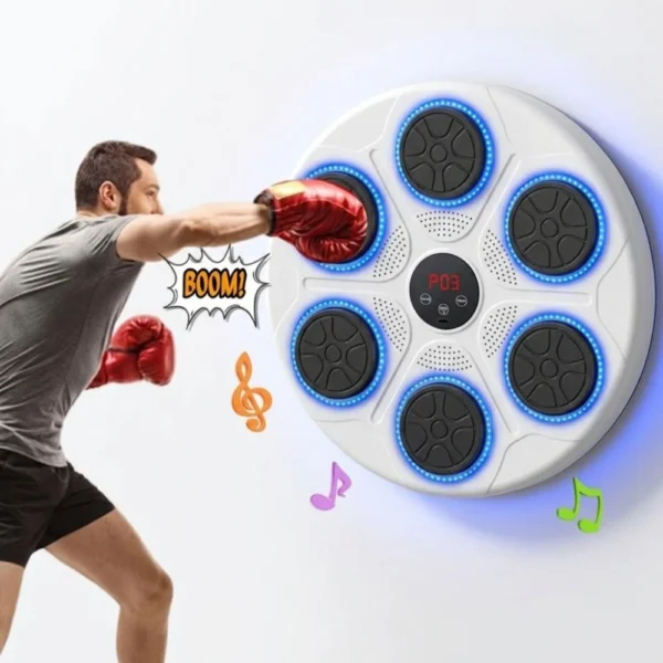 Bluetooth Music Boxing Machine with Wall-Mounted Target