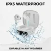 Green Lion Interlaken ENC Wireless Earbuds, White - Image 6