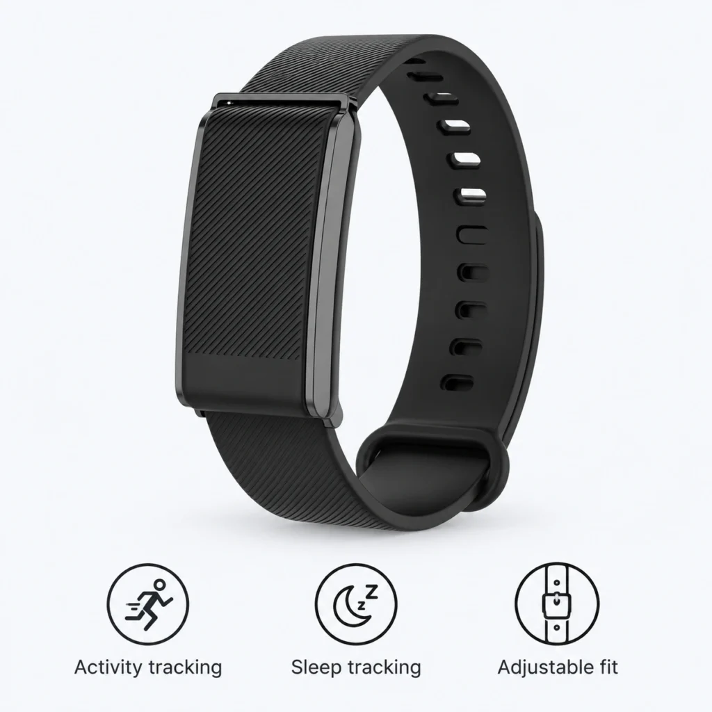 Heatz HW35 Smart Fitness Tracker with Dual Straps