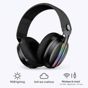 Heatz ZG29 4-in-1 Wireless RGB Gaming Headset