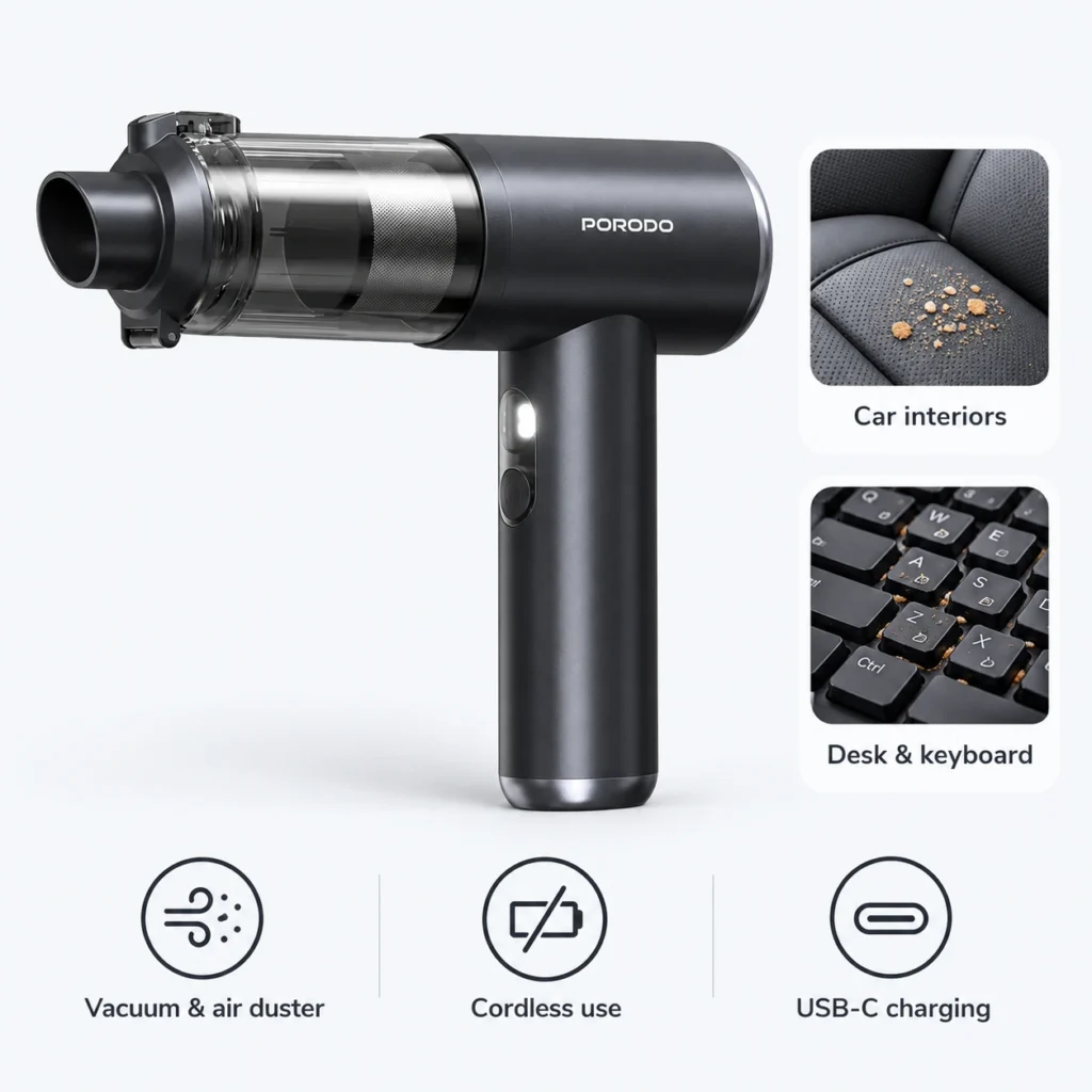Tornado Pro Cordless Vacuum Cleaner & Air Duster