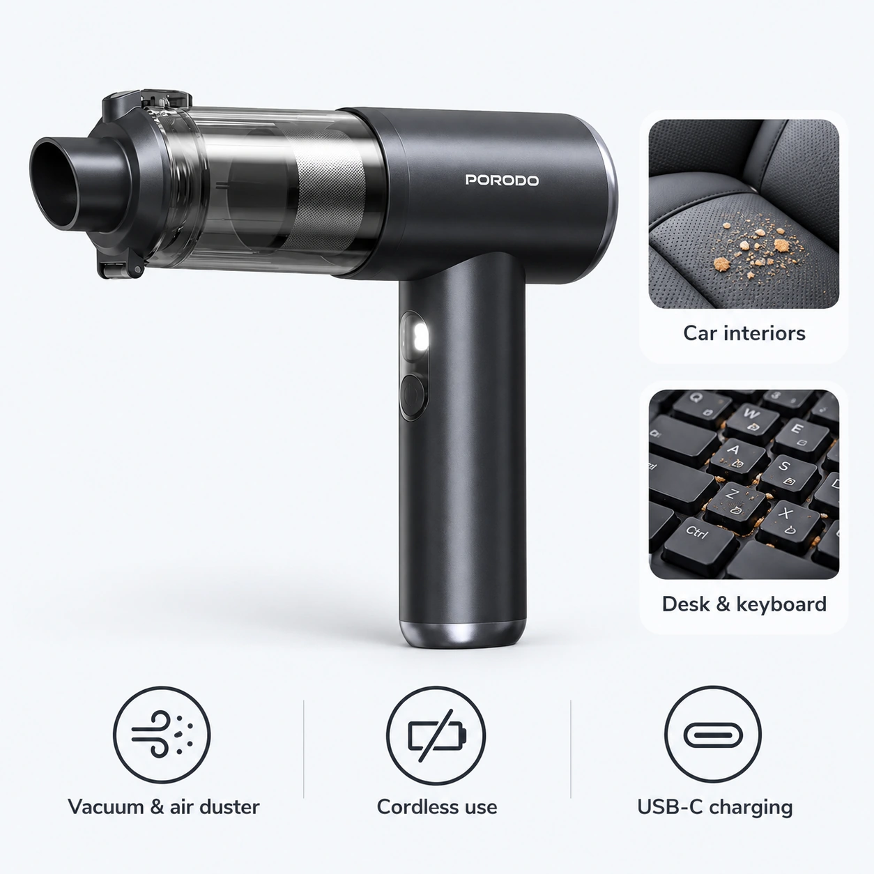 Tornado Pro Cordless Vacuum Cleaner & Air Duster Tornado Pro Cordless Vacuum Cleaner & Air Duster