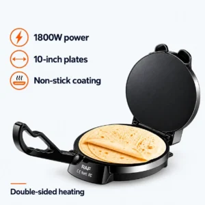 RAF Electric Non-Stick Roti & Chapati Maker, 1800W